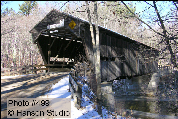 Sandwich, NH - Durgin Bridge - Winter